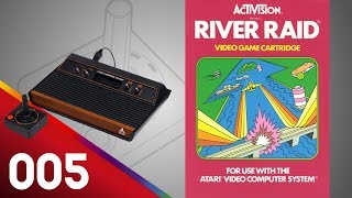 River Raid with 999999 points ATARI 2600 FULL GAME Longplay Gameplay Walkthrough Playthrough VGL