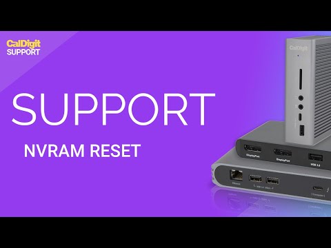 CalDigit Support: How to Power Cycle & Reset your NVRAM on an Apple MacBook and MacBook Pro