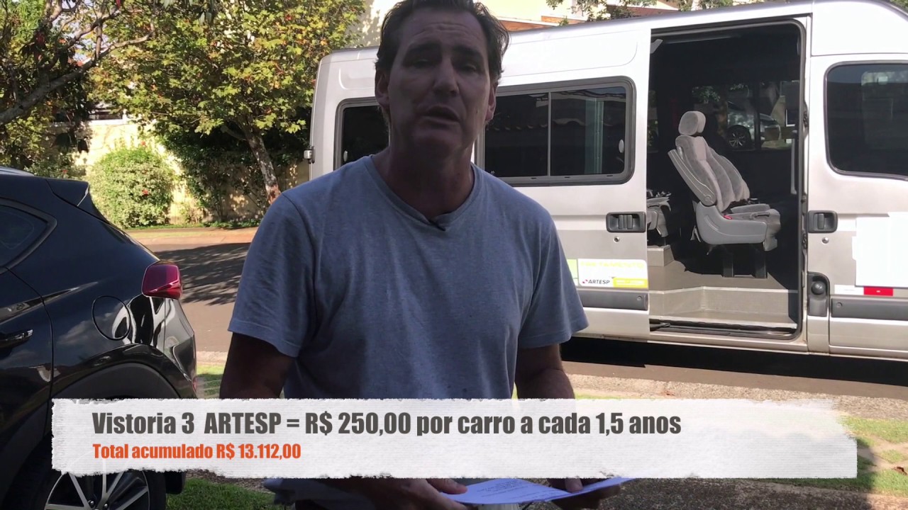 A dureza do transporte com Van
