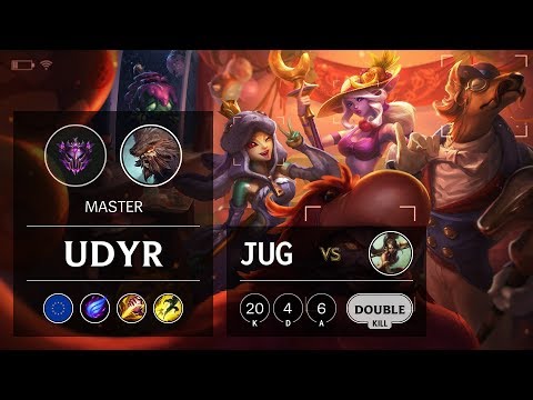 Udyr Jungle vs Nidalee - EUW Master Patch 9.8