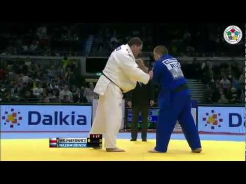 Judo Grand-Prix Düsseldorf 2013: WOJNAROWICZ (POL) - NAZHMUDINOV (RUS) Bronze [+100kg]