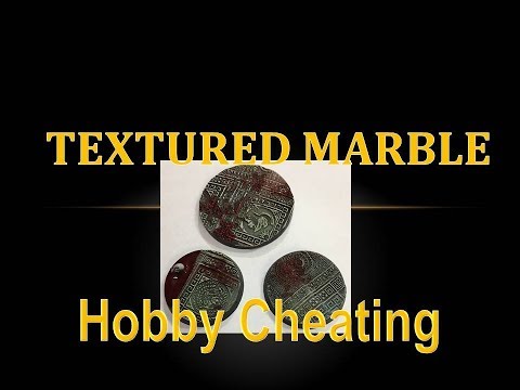 Hobby Cheating 131 - How to Paint Textured, Aged & Bloody Marble