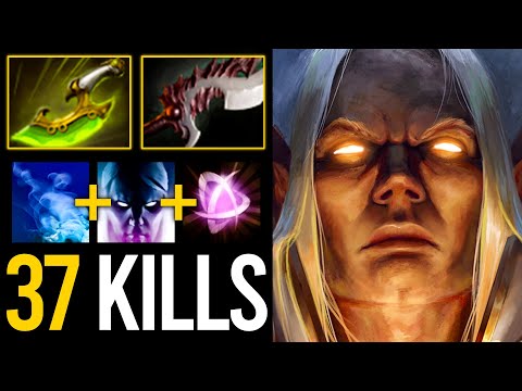 OMG 37 KILLS!! THIS INVOKER ASSASSINATED THE RADIANT TEAM WITH THIS BUILD | Dota 2 Invoker
