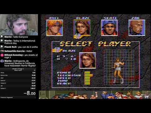 Anthopants - Blaze (NO DEATH) Streets of Rage 3