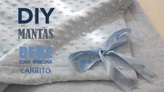 DY Canastilla bebe: Tutorial mantas para la cuna minicuna y capazo