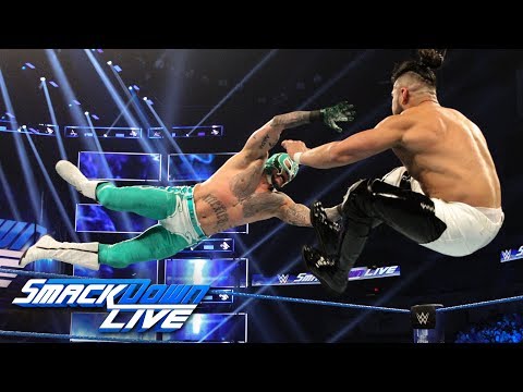 Rey Mysterio vs. Andrade Added To WWE Fastlane Kickoff Show, Updated Card