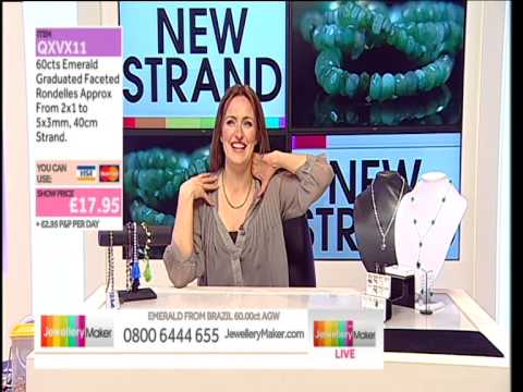 JewelleryMaker LIVE AM 28/02/2014 {How to make Beaded Boutique-style Jewellery]