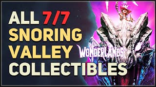 All 7 Snoring Valley Collectibles Tiny Tina's Wonderlands