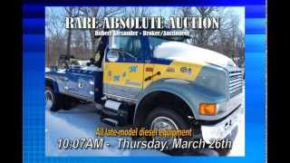 preview picture of video '*RARE Auction Group*Liquidation of M&M Wrecker Service'