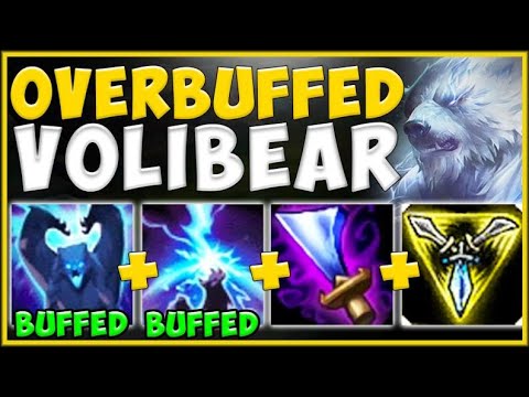 COME ON RIOT... ALREADY OVERBUFFING NEW VOLIBEAR?? REWORK VOLIBEAR TOP GAMEPLAY! - League of Legends