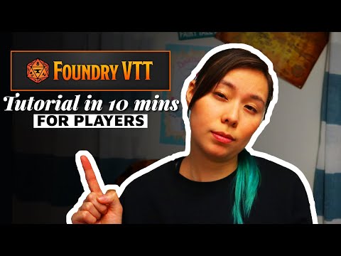 Player's Guide to Foundry VTT | All the basics in 10 minutes!