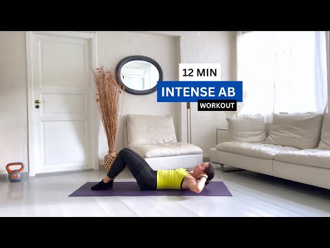 Intense Ab Workout - 12 Minutes & No Rest