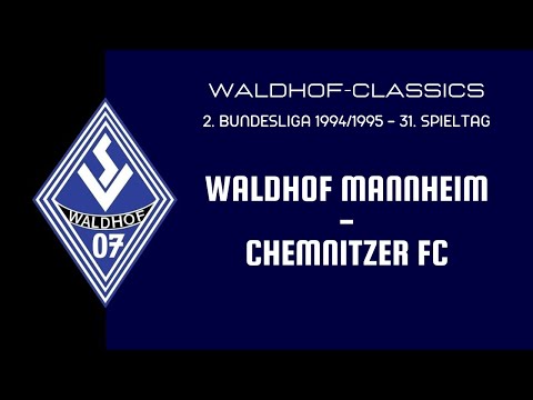 1994/95 | SV Waldhof Mannheim - Chemnitzer FC