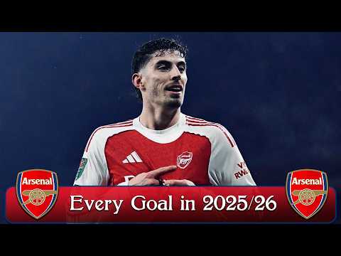 Every Arsenal Goal in season 2025/26