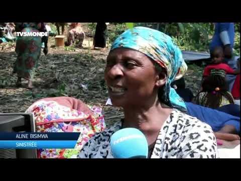 Assistance a 315 personnes sinistrees a Bukavu