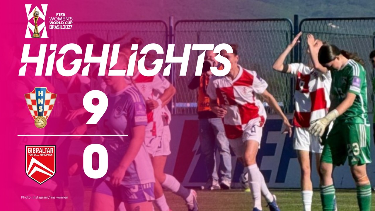 Croatia vs Gibraltar Highlights