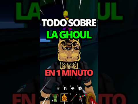 RAZA GHOUL EN 1 MINUTO #roblox #bloxfruits #bloxfruit
