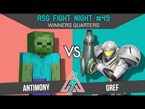 ASG 49: WINNERS Quarters - Antimony (Steve) vs Greg (Samus)