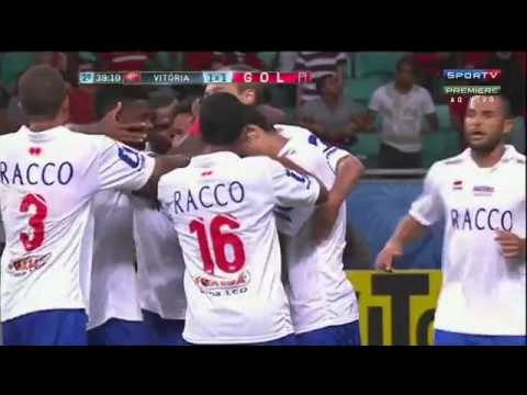 Vitória 1 x 1 Paraná   Gol de Kanu e Thiagunho - Brasileiro Série B 31ª rodada