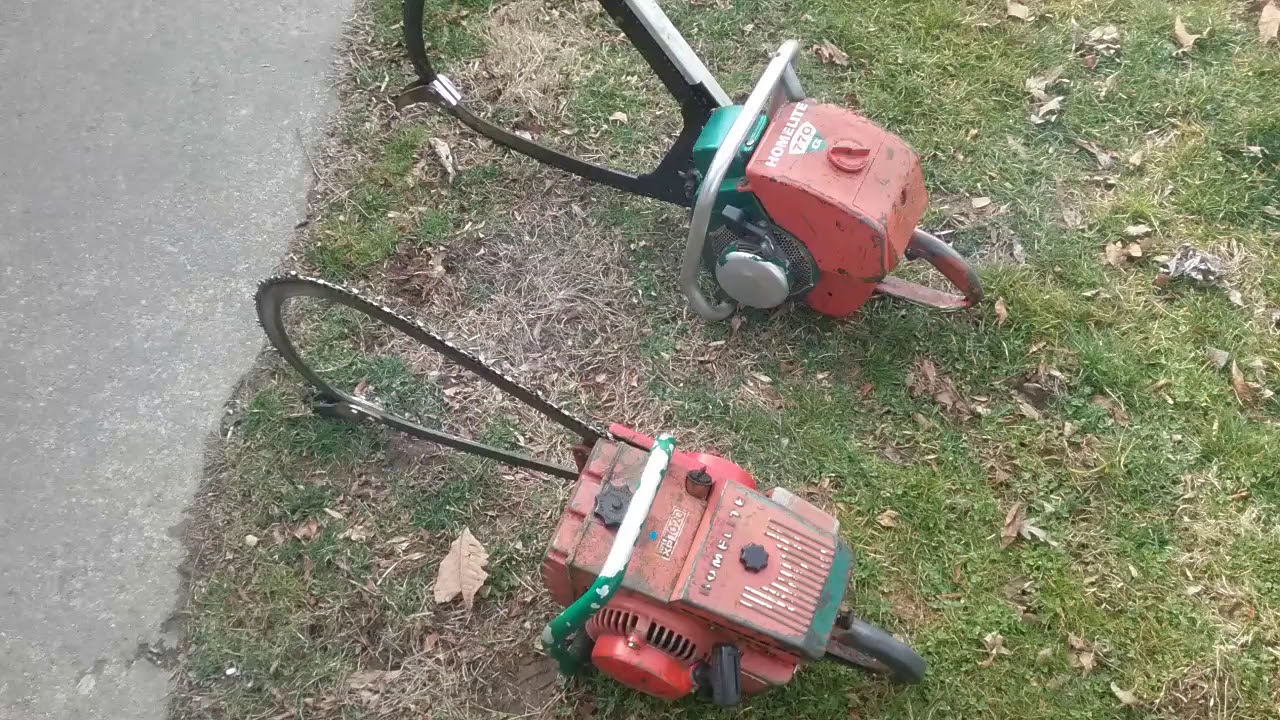 Homelite bow bar saws