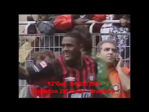 Kleber Pereira - 102 gols pelo Athletico Paranaense