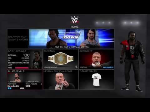 WWE 2K17 MY CAREER TIPS N TRICKS