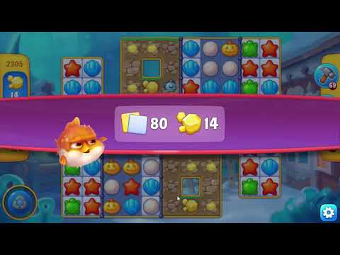 Fishdom 2305 Hard Level - NO BooSTERS