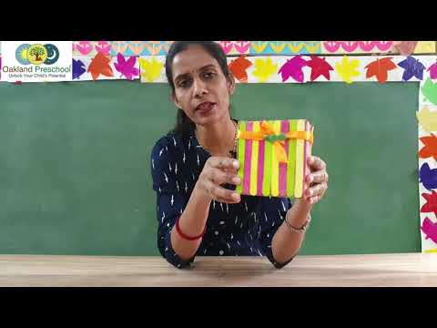 Ice cream sticks craft I Easy craft Ideas I Pencil Holder Craft I Oakland Preschool I Art and Craft