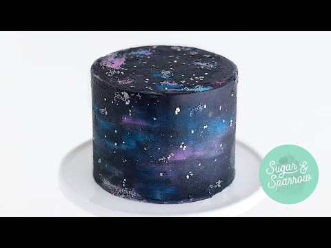 How To Make A Galaxy Cake