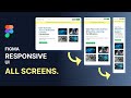 Responsive UI Design In Figma Desktop Tablet Mobile Step By Step