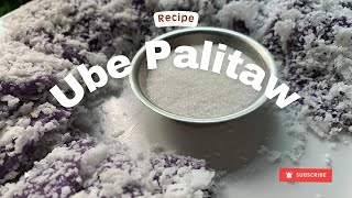UBE PALITAW RECIPE | QUICK & EASY