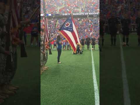 Kyla Mainous National Anthem 8/15 FC Cincinnati
