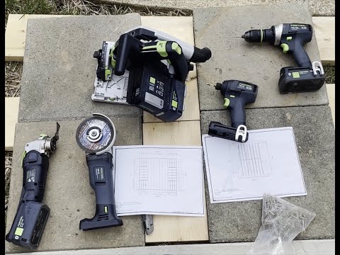 Festool Live Tools in Action DIY Backyard Makeover Custom Pavilion