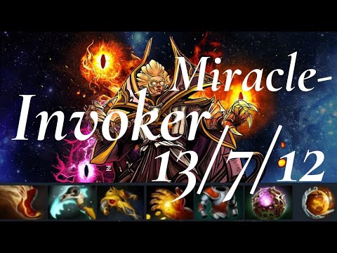 Miracle- Invoker vs Noone Templar Assassin - someone farms more a lot than him - dota2