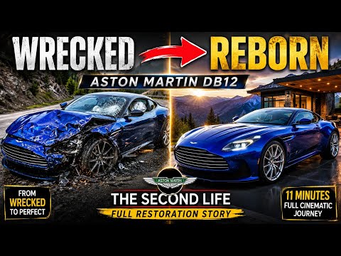 Thumbnail for Rebuilt car Wrecked Aston Martin DB12 | Full Restoration — The Second Life by Aston Martin DB12