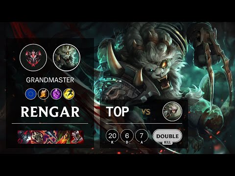 Rengar Top vs Camille - EUW Grandmaster Patch 10.25b