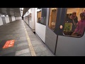 Norway Oslo Metro Ride From Lindeberg To Furuset 1X Elevator 2X Moving Sidewalk