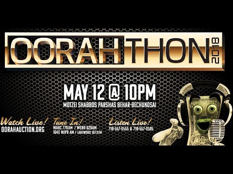 Oorahthon 2018 LIVE!!