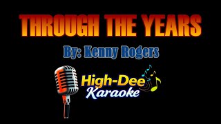 Download lagu Through The Years by: Kenny Rogers - HD VIDEO KARAOKE mp3