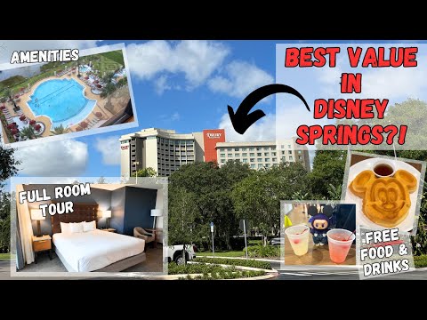 Our Stay at Drury Plaza Hotel Orlando Disney Springs Area, Free Food & Transportation, Best Value