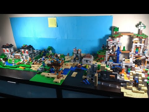 LEGO Minecraft World Layout (September 8, 2017)