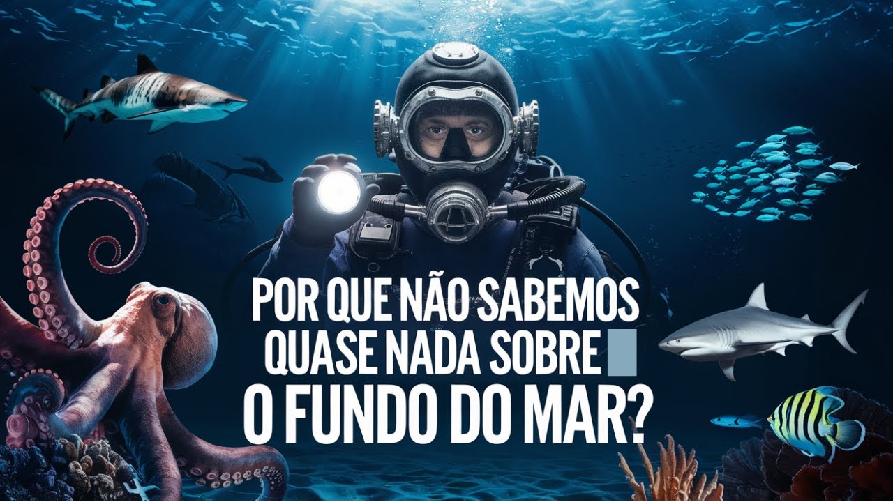 Por que NÃO sabemos QUASE NADA sobre o FUNDO do MAR?