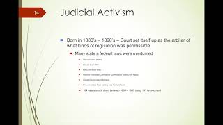 AP Gov Chapter 16 Video 4