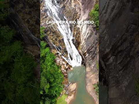 Amanhã tem vídeo completo sobre essa cachoeira linda, que fica em Santa Leopoldina, Espírito Santo.