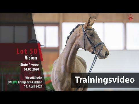OnLive Frühjahrs-Auktion Training Lot 50 Vision Stute v. Vitalis - Sir Donnerhall I