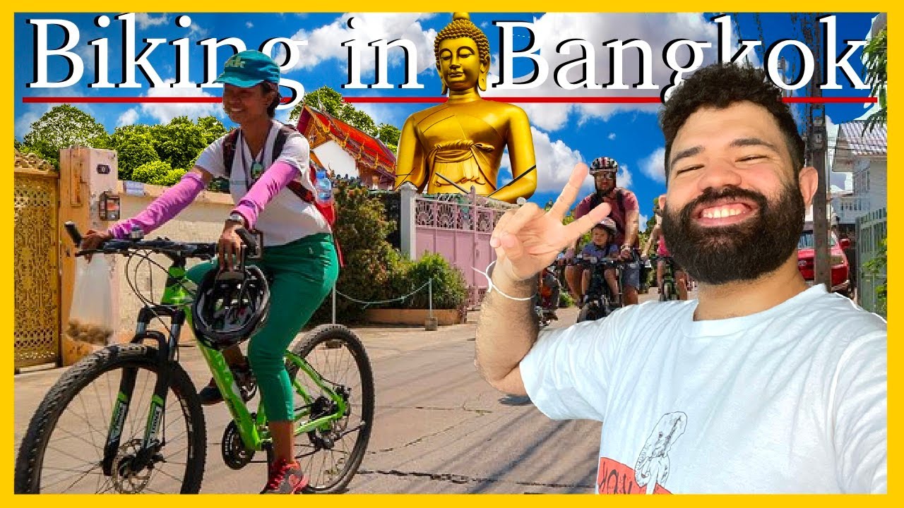 Set off on a thrilling bike journey through the dynamic heart of Bangkok.
