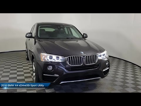 2016 BMW X4 xDrive35i Sport Utility For sale in  Miami  Pinecrest  Kendall  Palmetto Bay  Cutler Bay