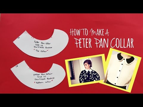 How To Make A Peter Pan Collar | Fashion Design |...