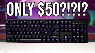 1STPLAYER DK 5.0 FULL REVIEW - BEST RGB KEYBOARD UNDER $50!!!