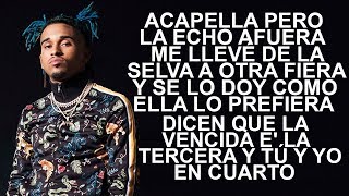 Bryant Myers - Acapella (Letra) ft. El Alfa, Jon Z, Myke Towers, Almighty